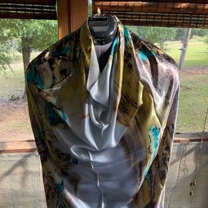 Satin Silk Like Head Scarf